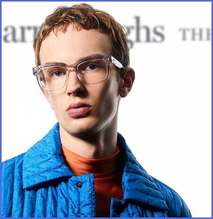 GiGi gents frame on model